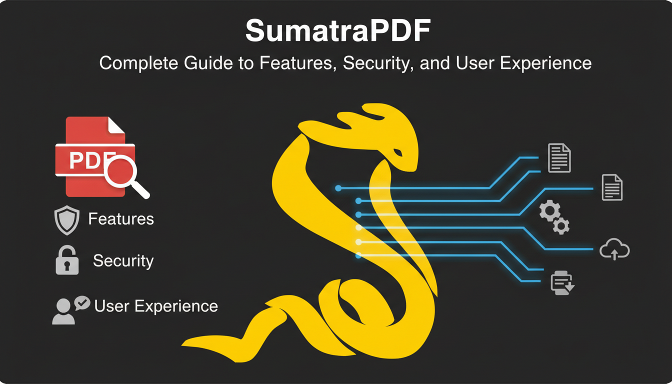 SumatraPDF – Complete Guide to Features, Security, and User Experience