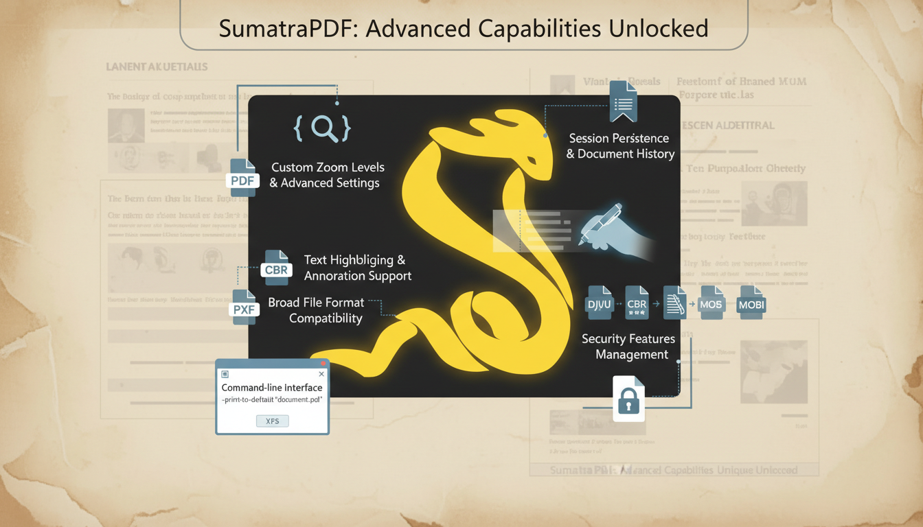 Advanced Features and Hidden Capabilities of SumatraPDF